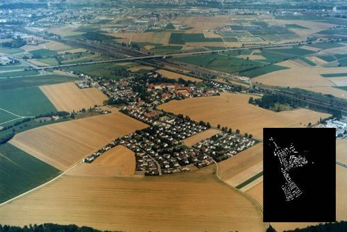 Luftbild Burgweinting 1970
