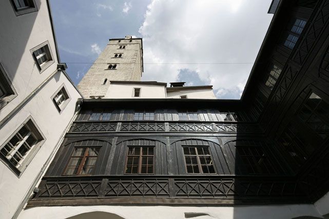 Erlebnis Welterbe Baukomplex Goldener Turm