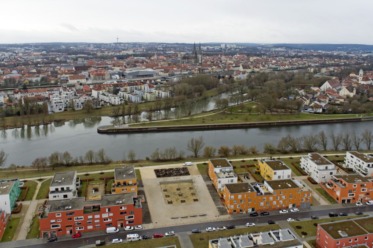 Fotografie - Luftbild Regensburg