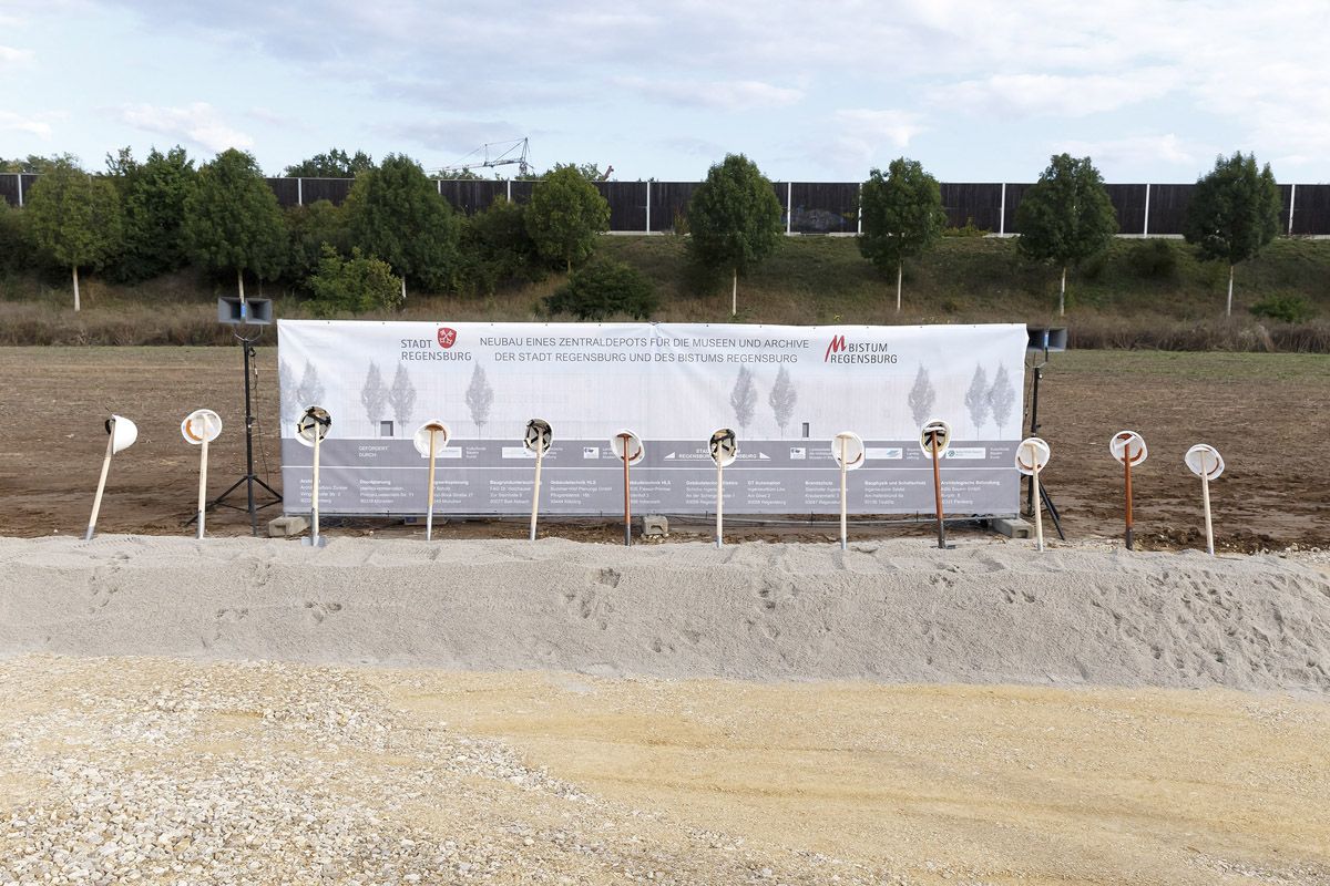 Zentraldepot - Spatenstich