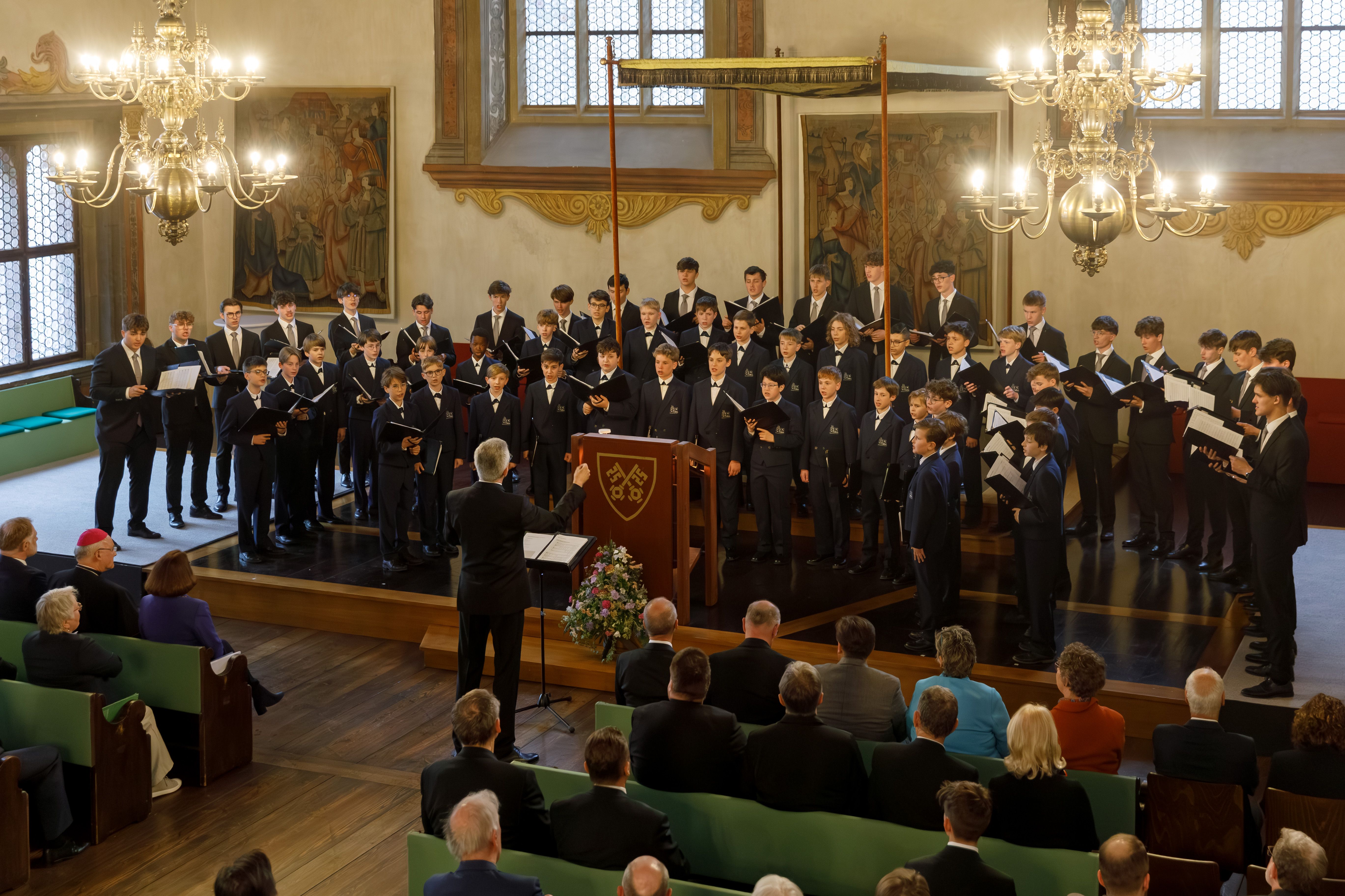 Festakt 1050 Jahre Regensburger Domspatzen im Historischen Reichssaal