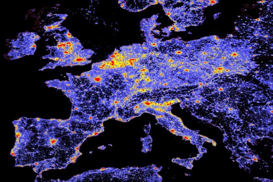 Karte Europa © Dr. Hänel