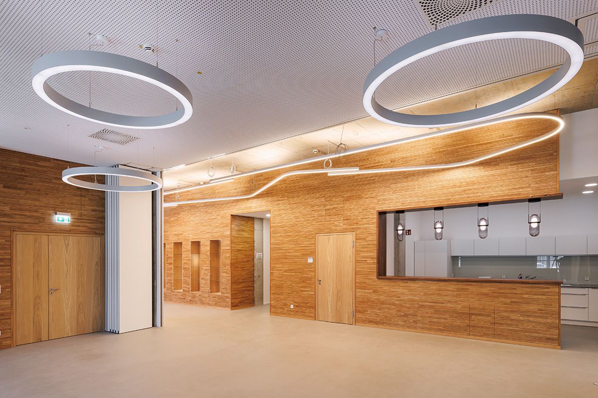 Fotografie - Zentraldepot - Foyer mit Teeküche
