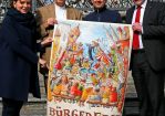 Vorstellung des Bürgerfestplakets 2015 © Peter Ferstl, Stadt Regensburg,