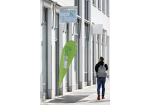 Fotografie - Eingang des Projektbüros (C) Bilddokumentation Stadt Regensburg