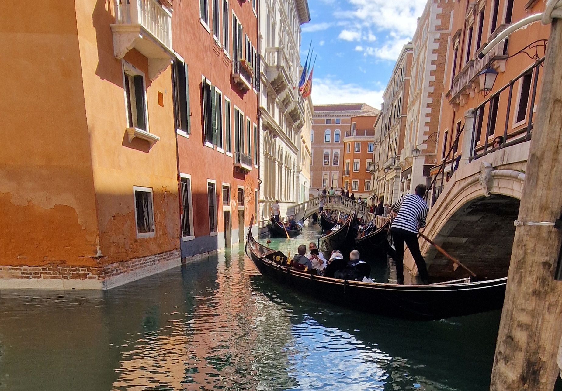 Die Wasserstraßen von Venedig