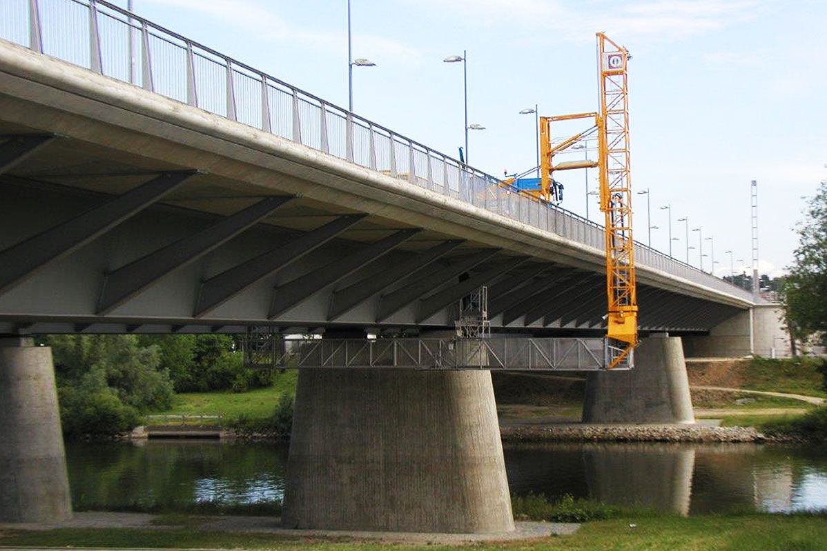 Brückenprüfung - Nibelungenbrücke