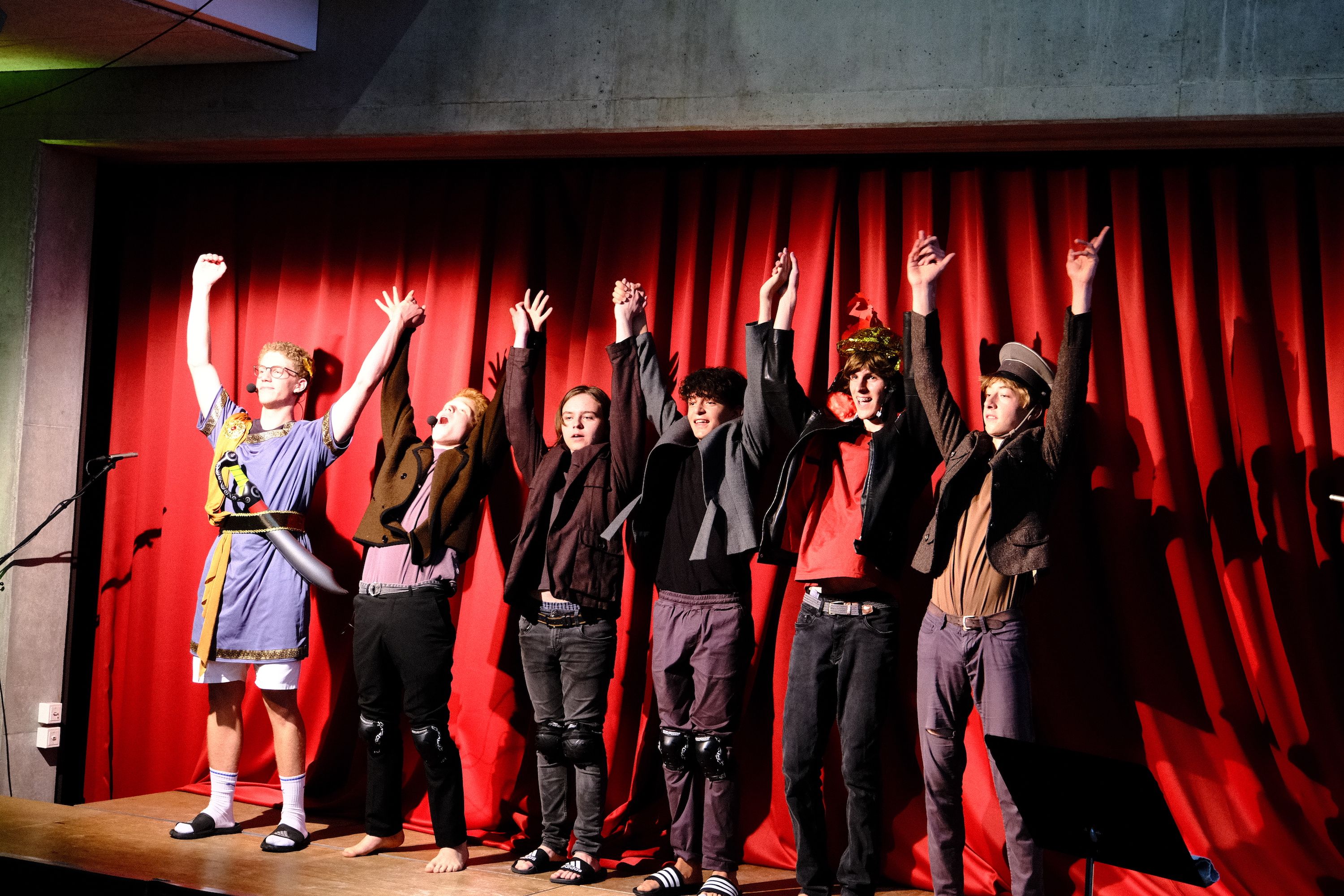 Musicalaufführung Lysistrata der Klasse 9b 17