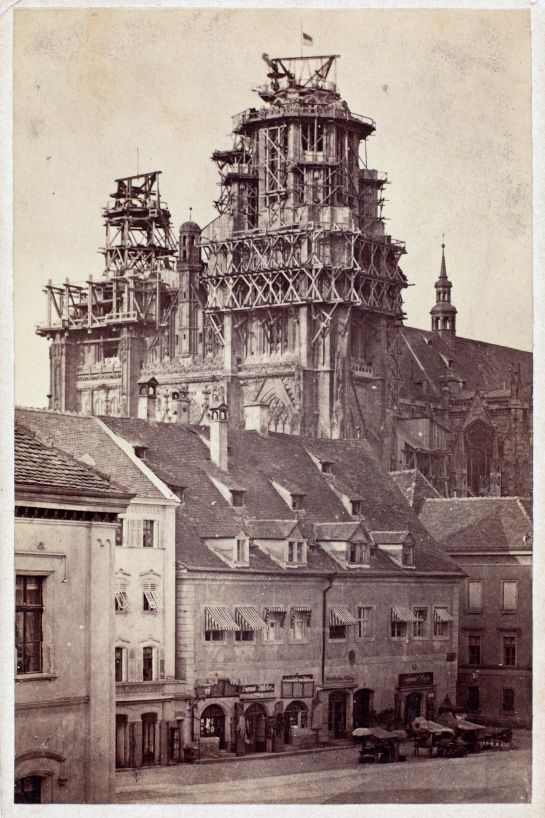 150 Jahre Vollendung der Regensburger Domtürme - Bau der Türme