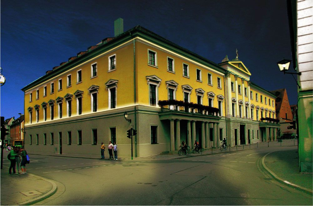 Stadtlichtplan - Simulation Theater