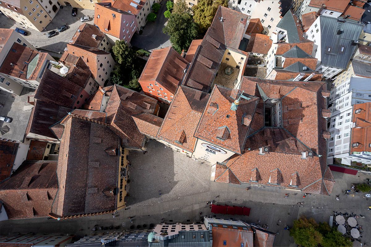 Altes Rathaus von oben