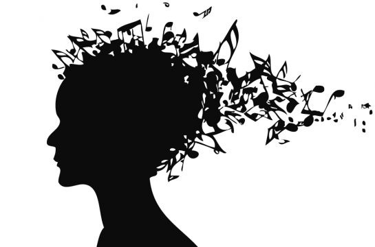 Musik im Kopf - Logo schwarz/weiß