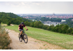 Fotografie - Radfahrer auf den Winzerer Höhen