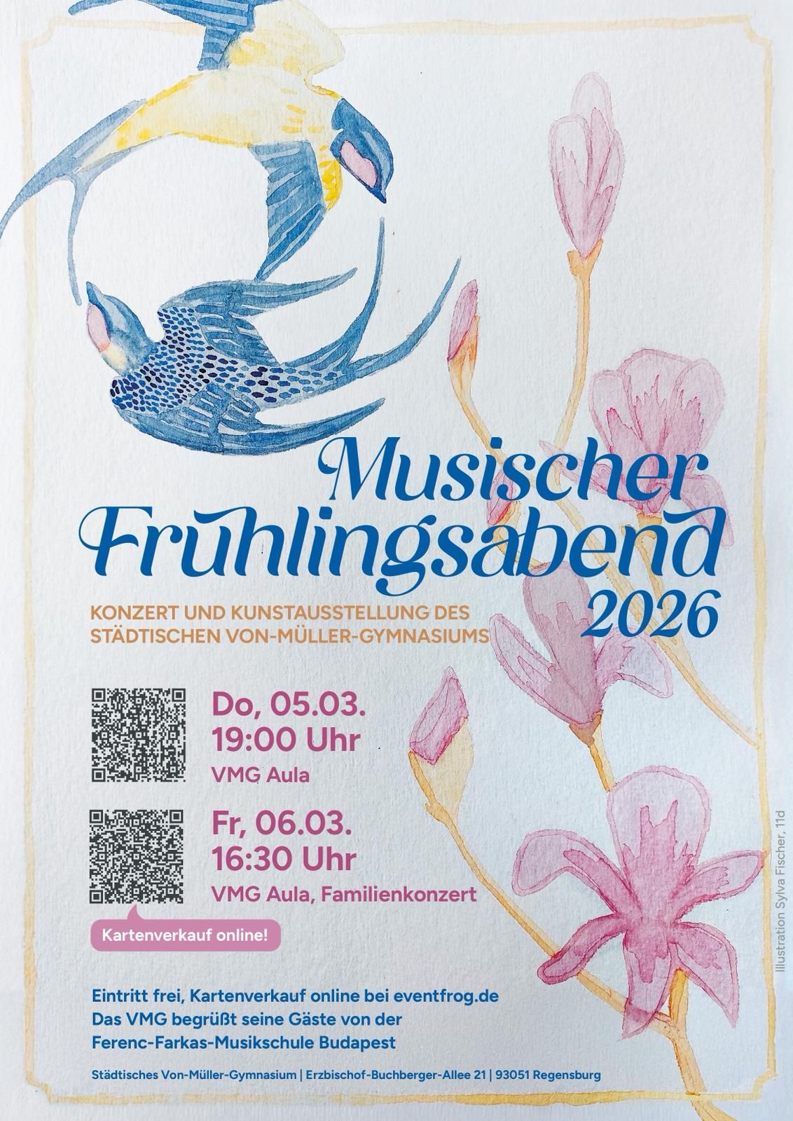 Musischer Frühlingsabend 2026 Plakat