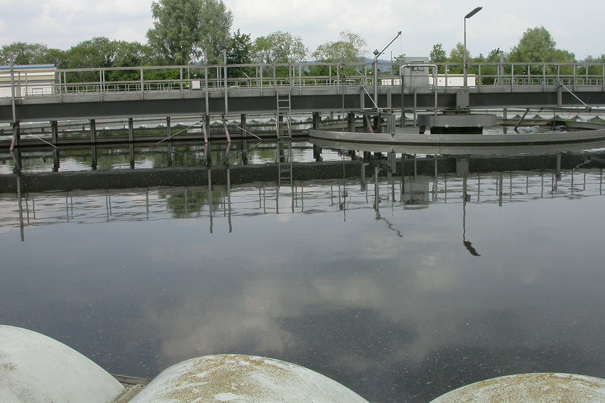 Klärwerk - Nachklärbecken
