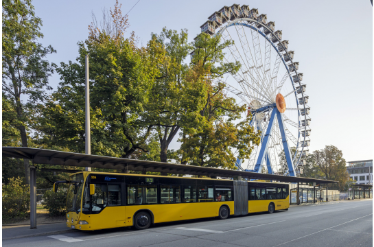 Fotografie - Zwischennutzung Keplerareal mit Riesenrad