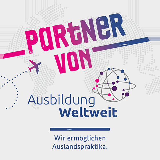 Internationale Projekte Logo Ausbildung weltweit