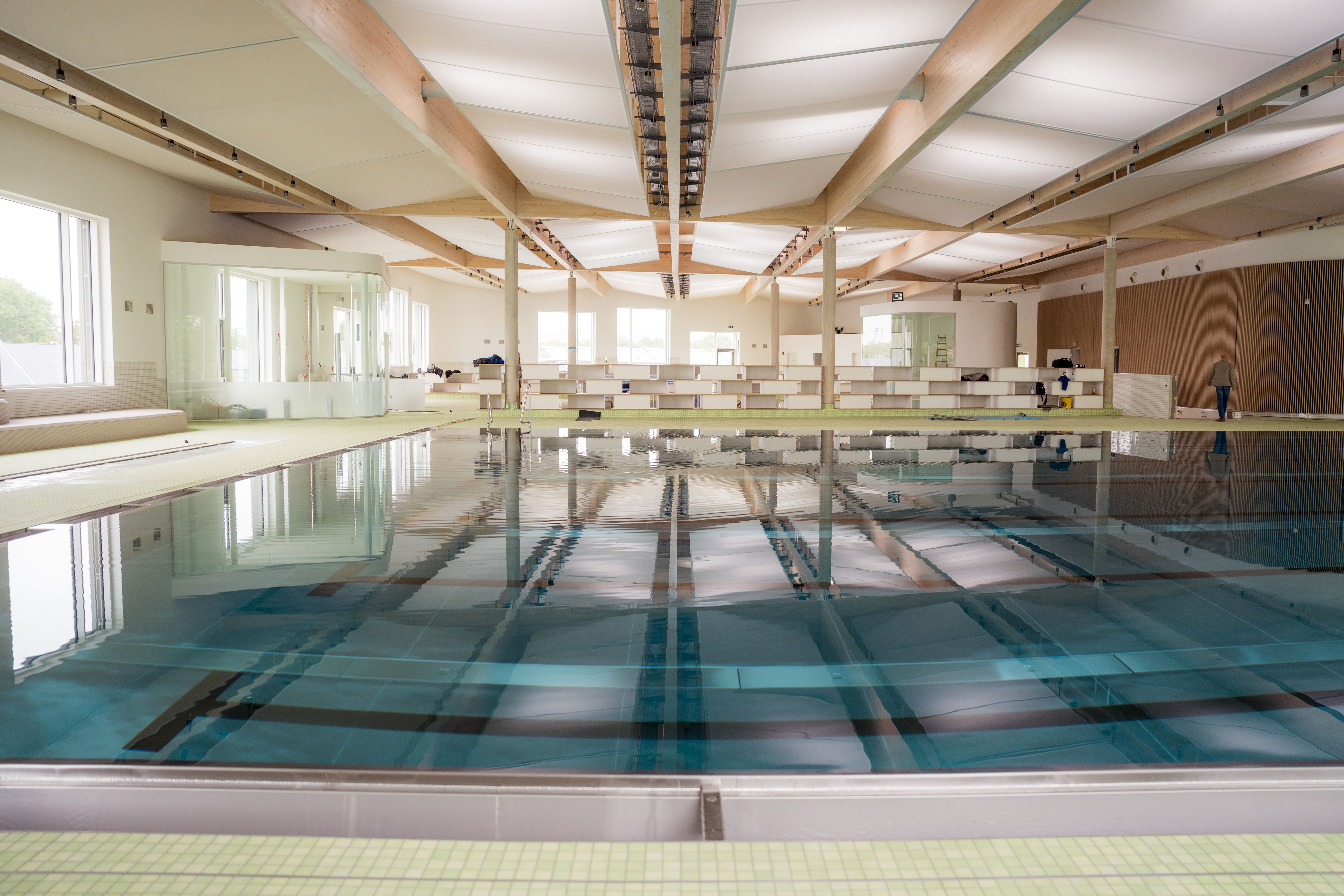 Fotografie: Schwimmbecken im Sportpark Ost
