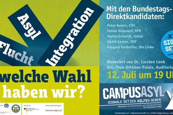 Podiumsdiskussion Asyl