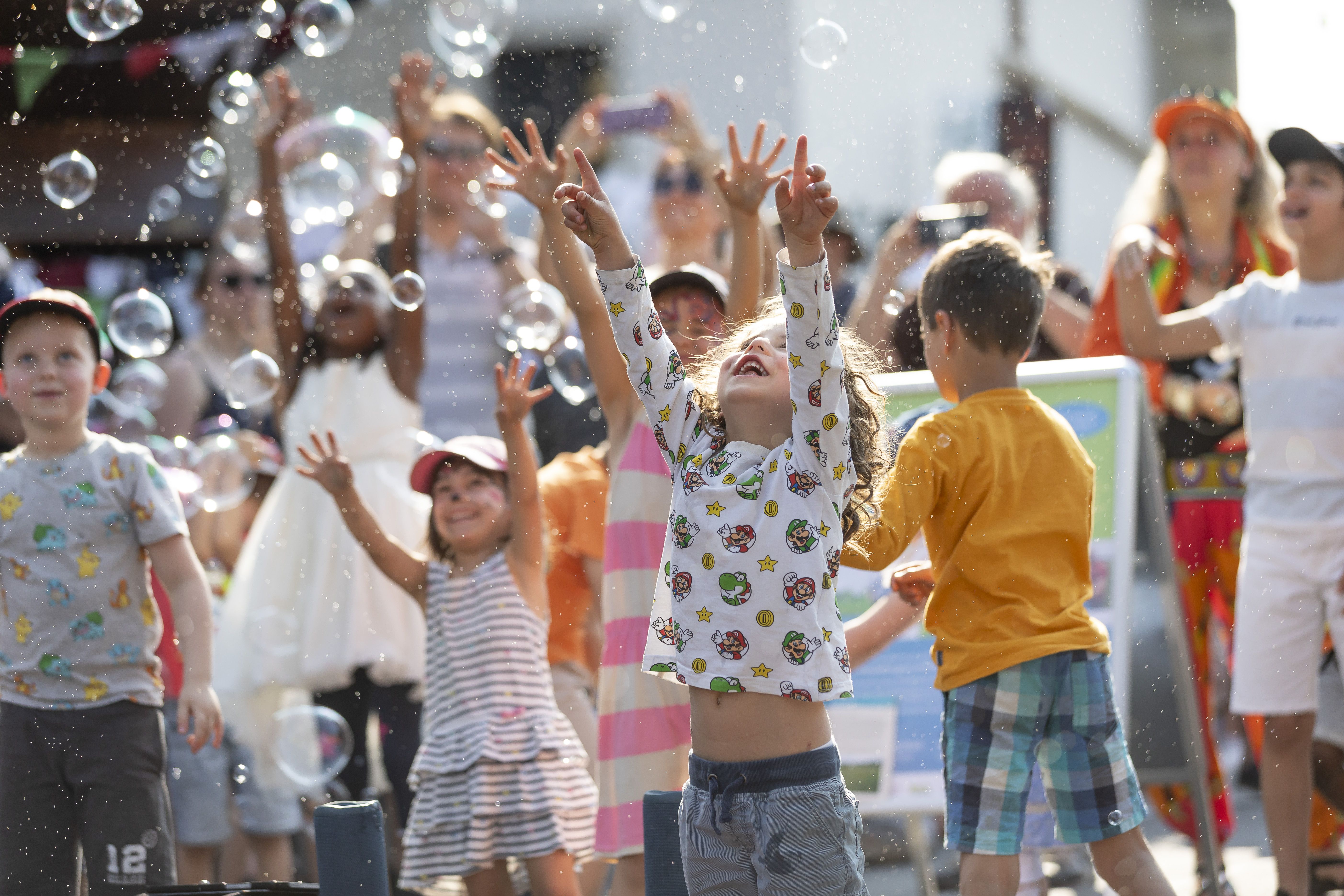 Fotografie – Kinderaktionen beim Bürgerfest 2023 