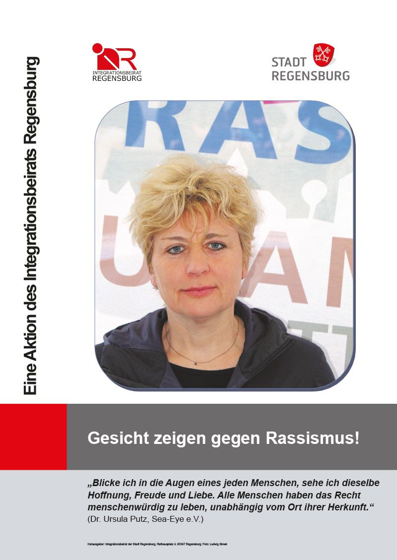 Integrationsbeirat - Gesicht zeigen gegen Rassismus - Putz