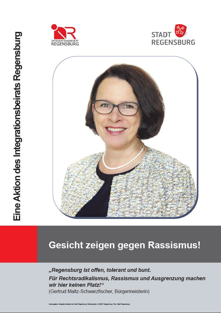 Integrationsbeirat - Gesicht zeigen gegen Rassismus - Maltz-Schwarzfischer