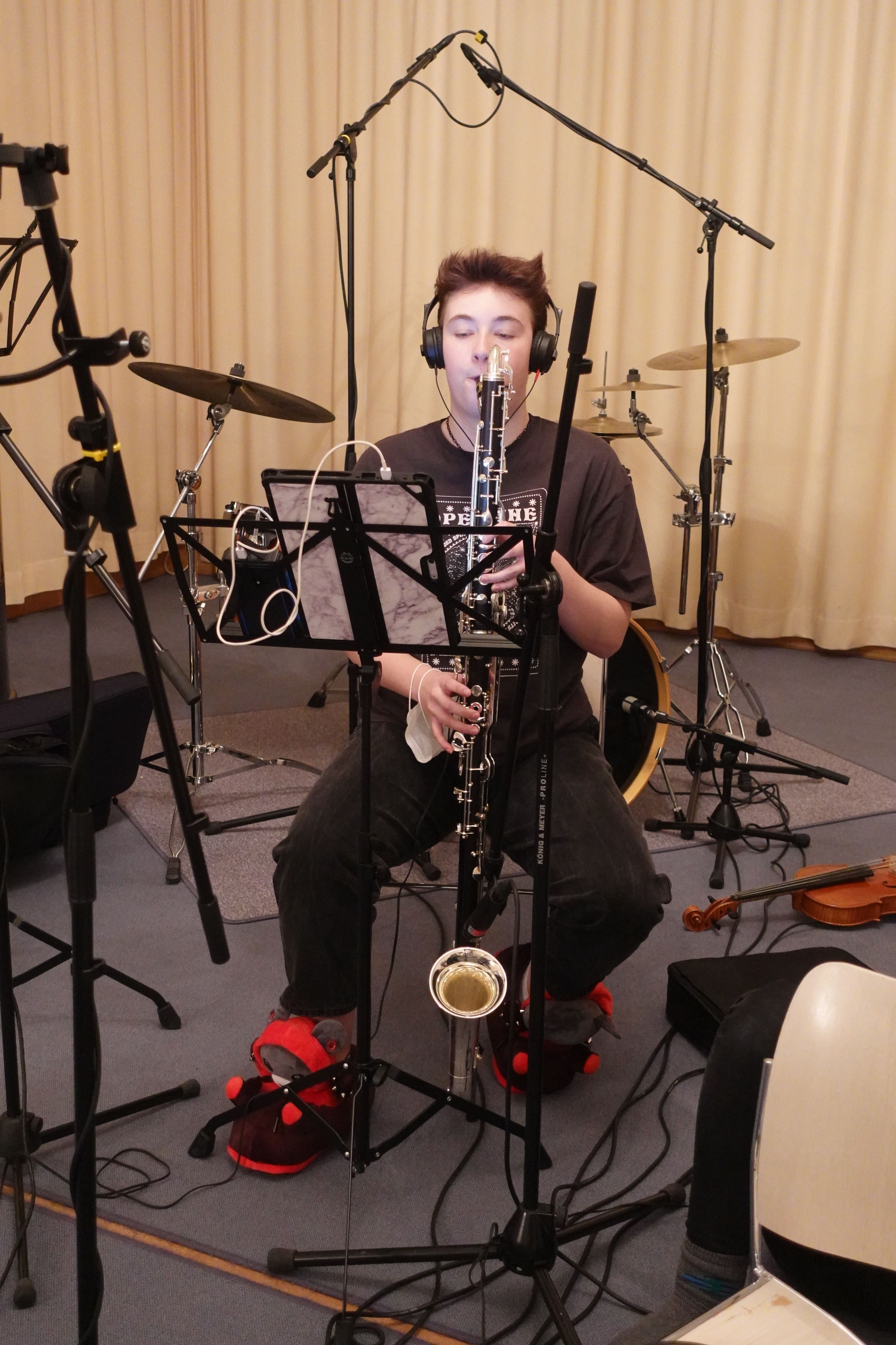 P-Seminar Musik 2022 - Recordingtage in Alteglofsheim