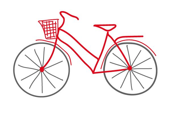 Grafik: Fahrrad