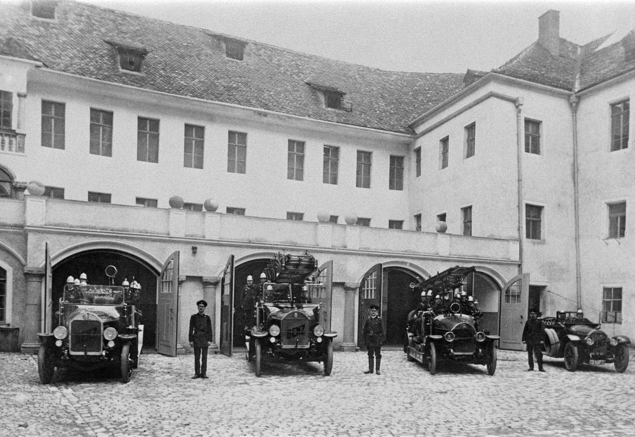 Die Feuerwache im Jahre 1922