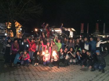 (C) Wintersportwoche Wagrain Nachtwanderung