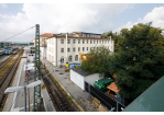 Der Abriss des Gebäudes in der Bahnhofstraße 20 geht weiter. 