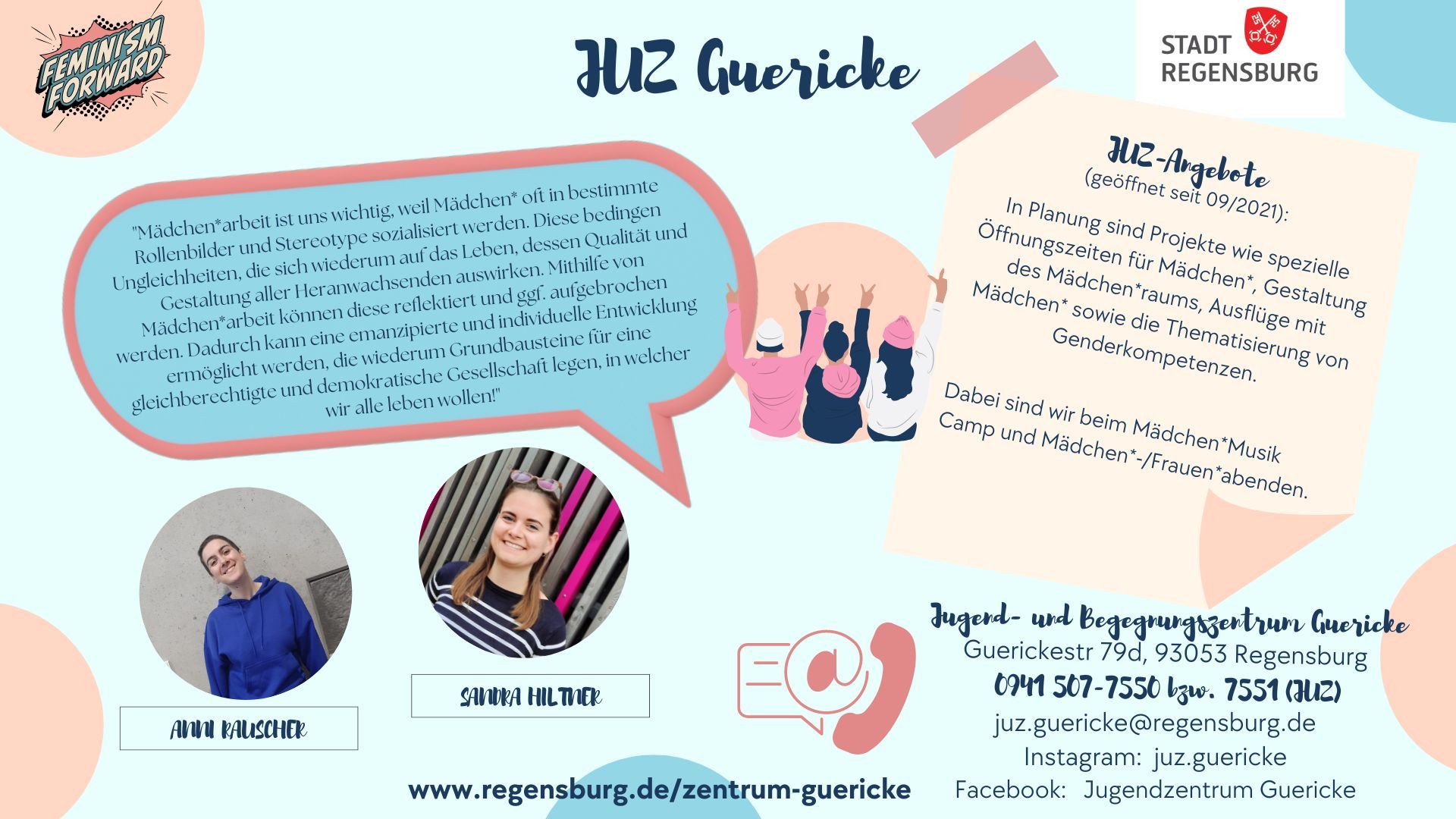 Vorstellung des Frauenteams des Juz Guericke 