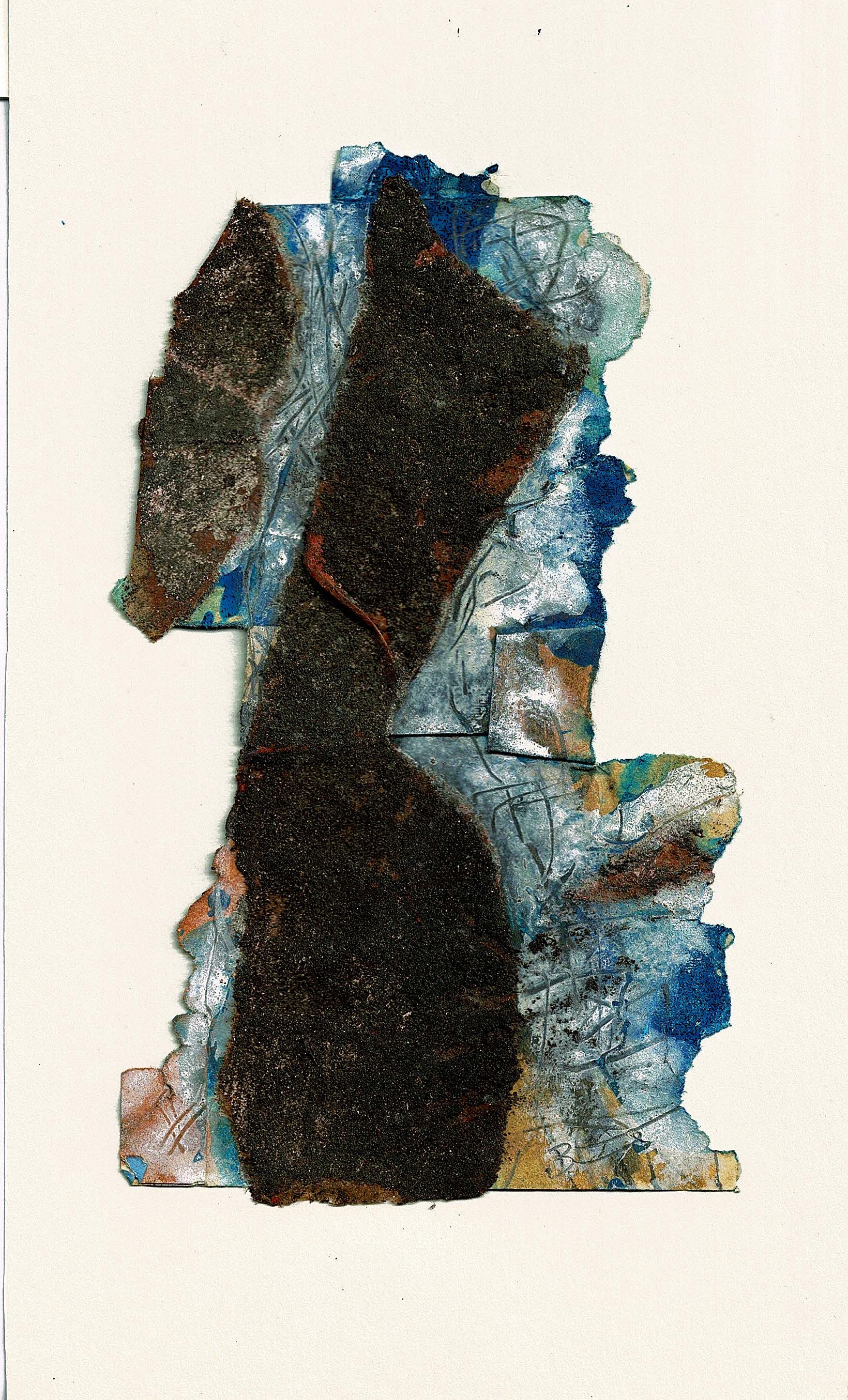 Fotografie – Kleines Fragment, 1987, Collage, 19 x 10 cm