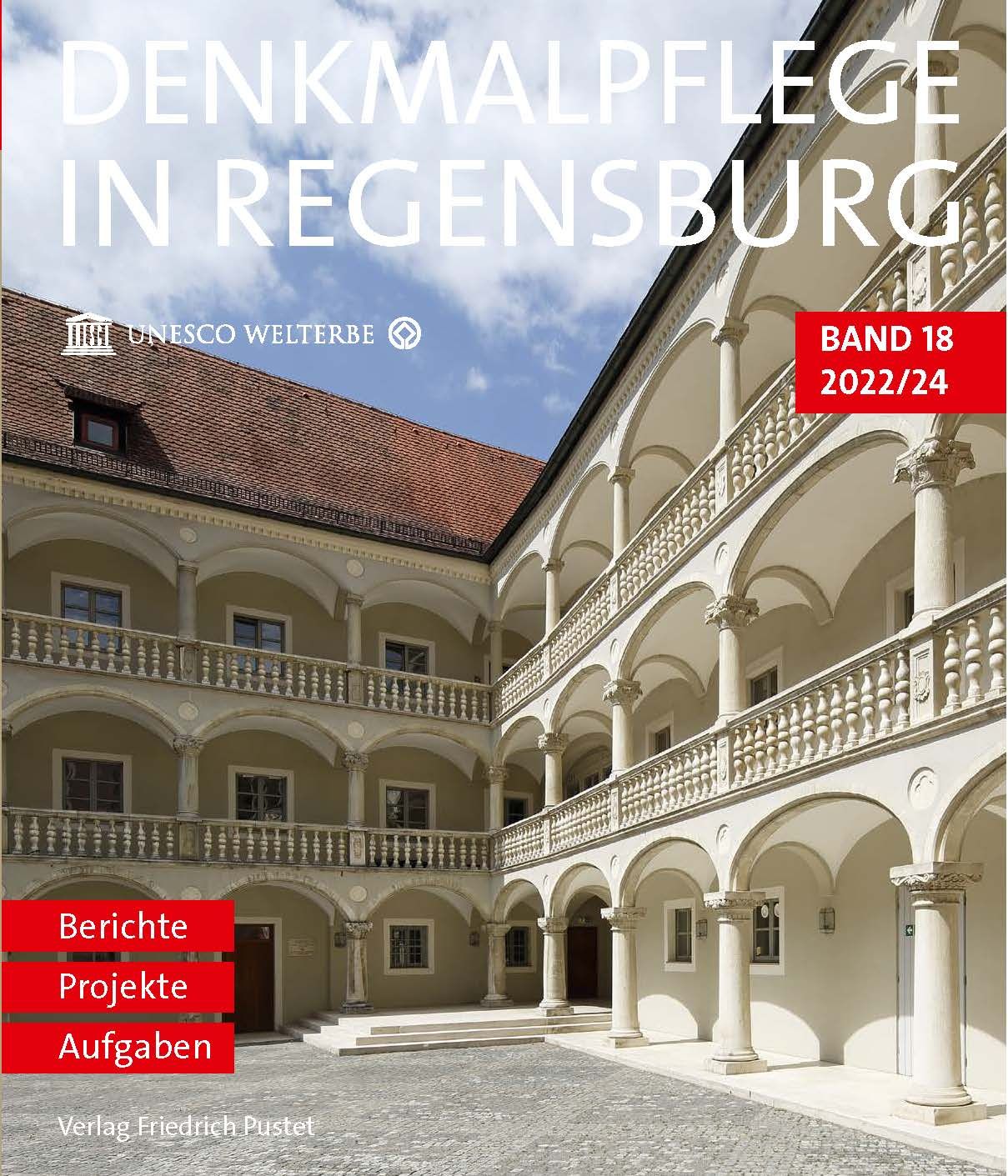 Fotografie – Cover des Buches Denkmalpflege in Regensburg, Band 18