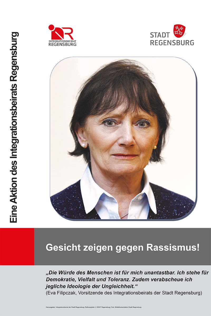 Integrationsbeirat - Gesicht zeigen gegen Rassismus - Filipczak