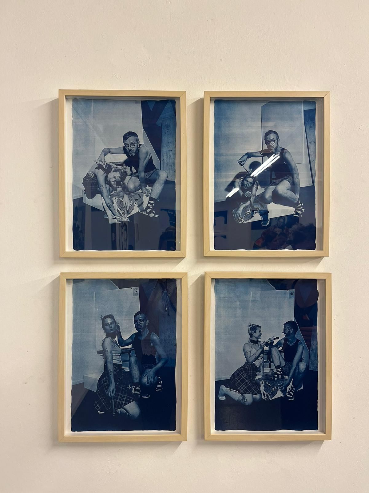 Fotografie der Ausstellung von Anthony Durathon