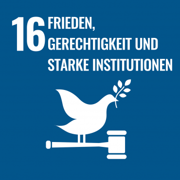 Nachhaltigkeit - Ziel 16 - Frieden, Gerechtigkeit und starke Institutionen