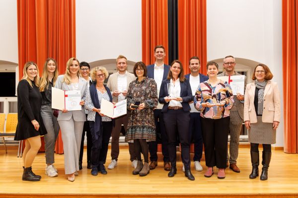 Fotografie: Gruppenbild der Preisträger
