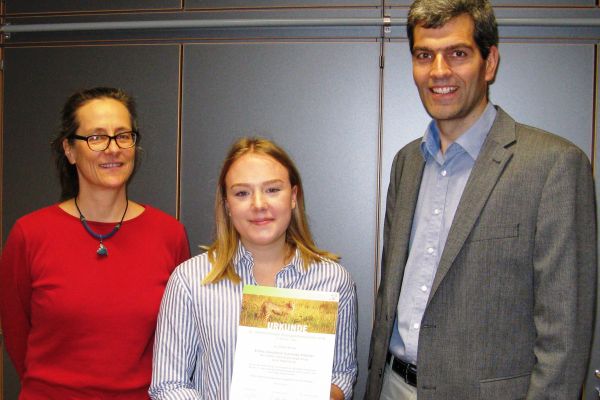 Preisträgering für Biologie-Preis 2017: Emily Pilhofer