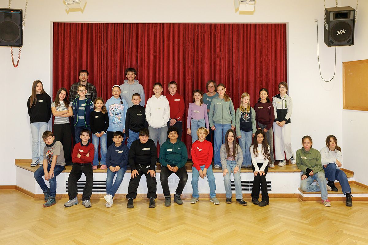 Fotografie - Gruppenbild: Mitglieder des Kinderbeirates