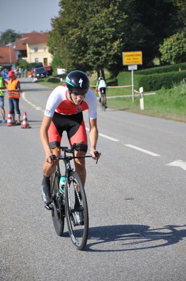 Fotografie: Linus Rosner beim Radfahren