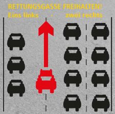 Rettungsgasse_LFV (C) LFV_Bayern Rettungsgasse_LFV (C) LFV_Bayern