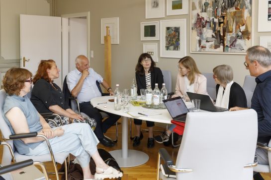 Fotografie: Diskussion in der Kulturpreisjury