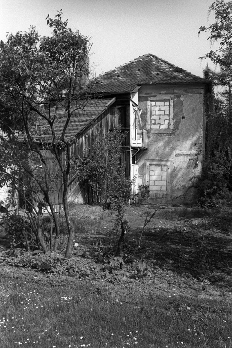 Salettl und Quartiersunterkunft - Salettl von Süden vor Sanierung