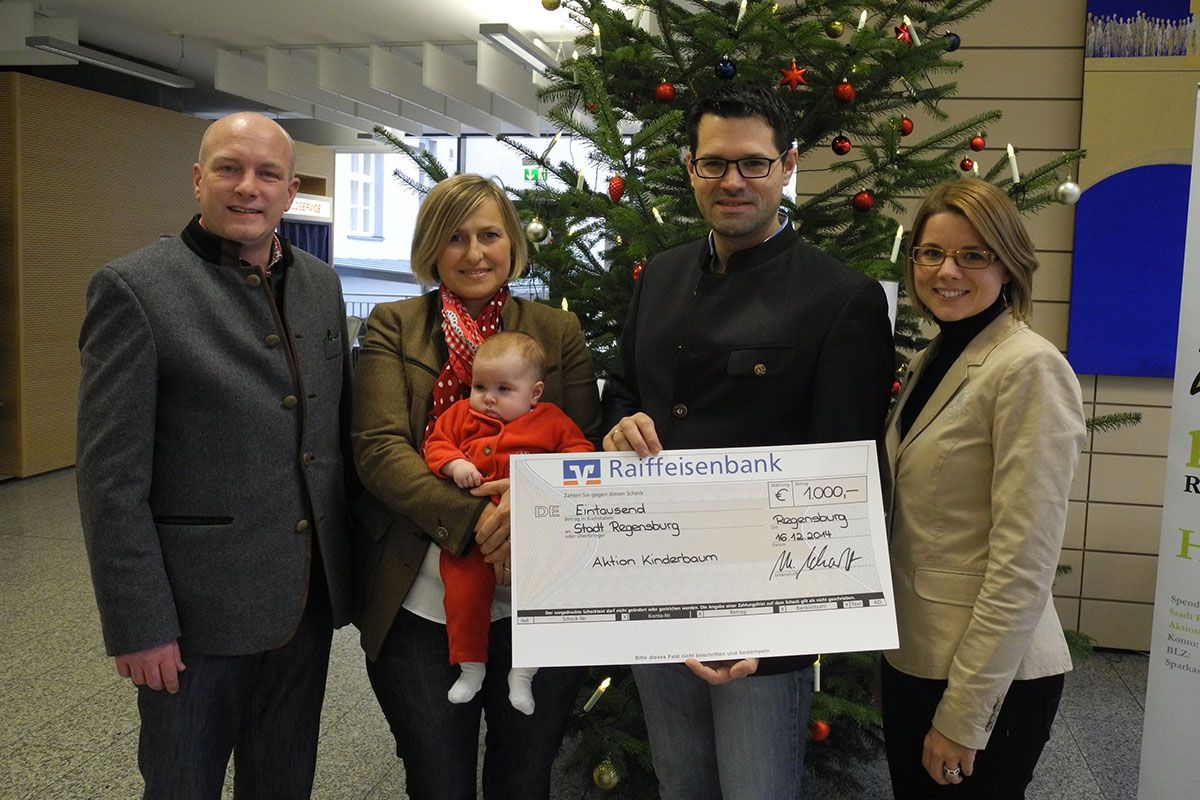Kinderbaum 2014 - Familie Scharff