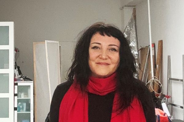 Fotografie der Künstlerin 