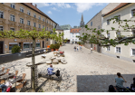 Fotografie: Spielpunkt am St.-Kassians-Platz (C) Bilddokumentation Stadt Regensburg