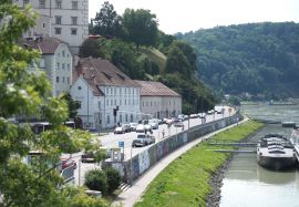 Fotografie - Außenansicht des Atelierhaus Salzamt