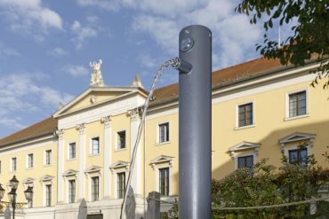 Fotografie: Trinkwasserbrunnen auf dem Bismarckplatz