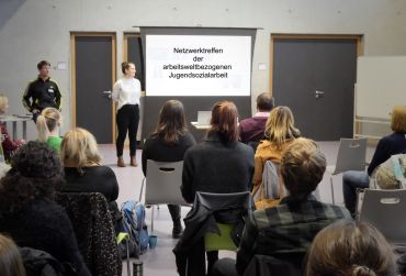 Präsentation bei Netzwerktreffen der Jugendsozialarbeit